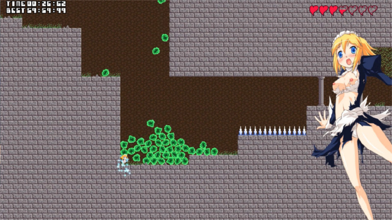 スライムに囲まれる