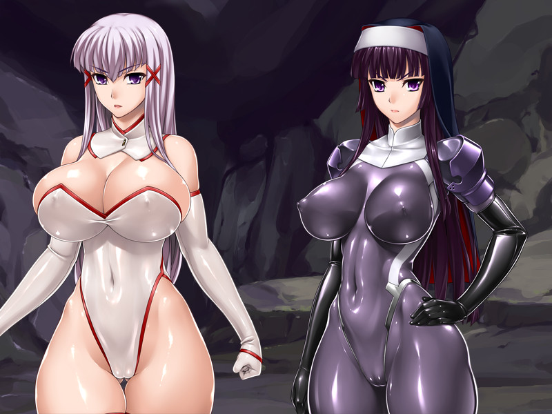 扇情的な女体をした退魔師