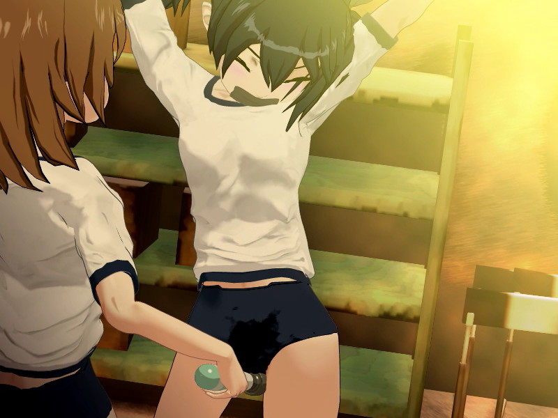 股をバイブ責め